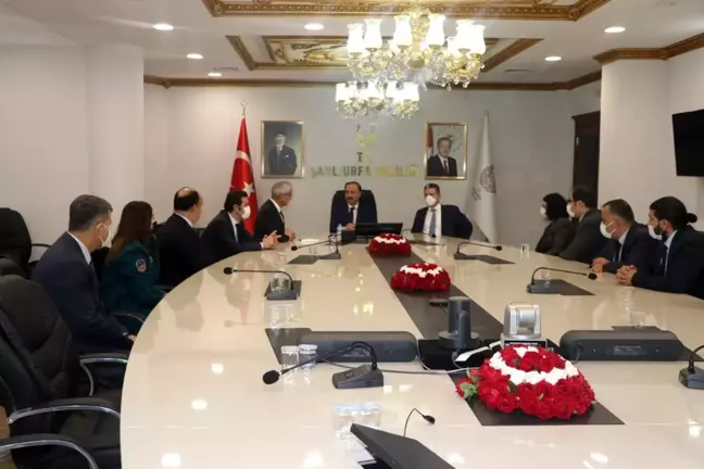 Vali Erin, dış ticaret heyetiyle bir araya geldi