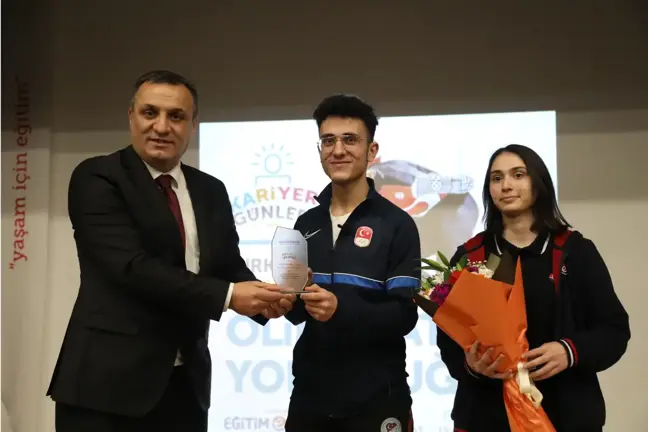 2022 Kış Olimpiyatları'nda 6. olan Furkan, öğrencilere tavsiyelerde bulundu Açıklaması