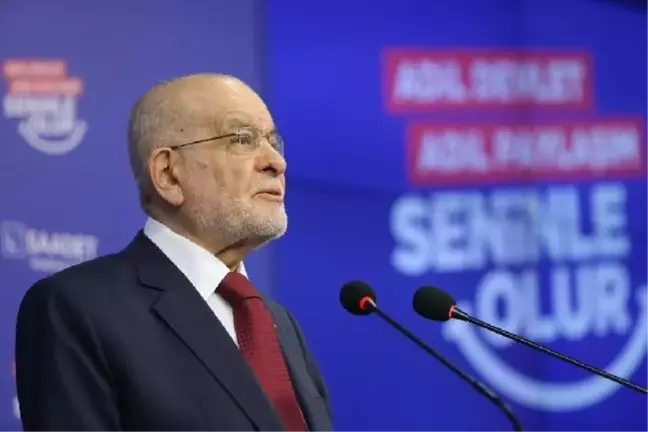 Karamollaoğlu: Yarının Türkiye'si için elimizi taşın altına koyuyoruz