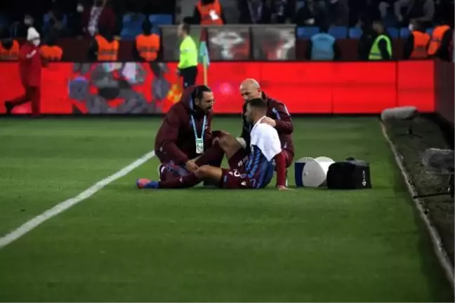 Trabzonspor'da sakatlanan Vitor Hugo: Çok korktum