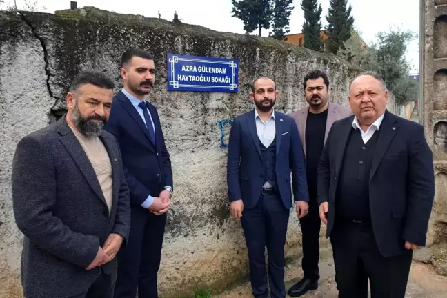 Azra'nın adı, evlerinin sokağında yaşayacak