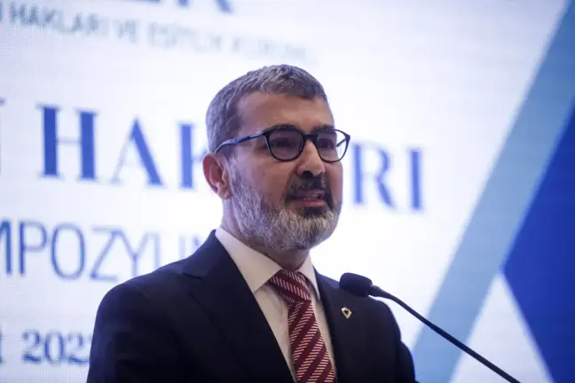 TİHEK Başkanı Muharrem Kılıç,