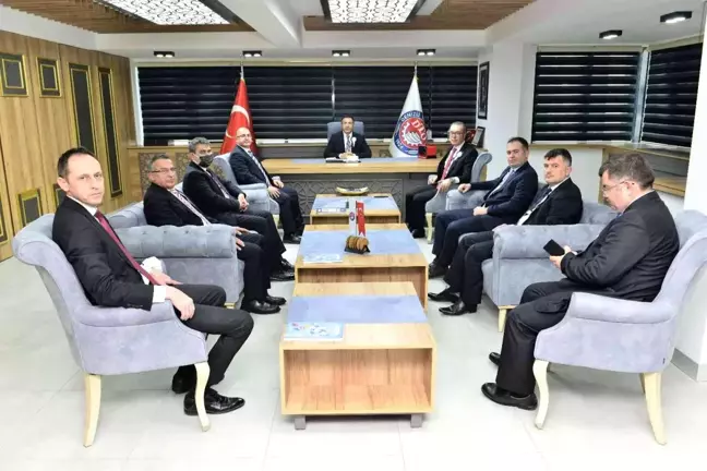 DTO Başkanı Uğur Erdoğan, STK'ları kabul etti