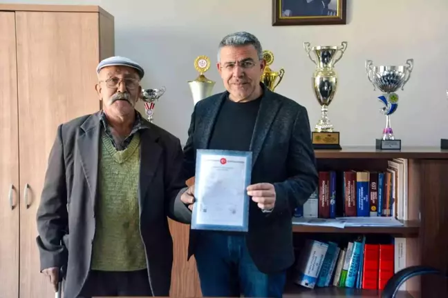 Hayırsever vatandaştan Köşk Belediyesi'ne anlamlı bağış