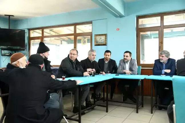 Milletvekili Sami Çakır Başiskele'de vatandaşlarla bir araya geldi