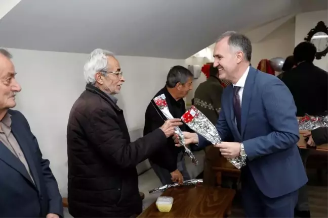 Başkan Taban'dan huzurevi sakinlerine sürpriz ziyaret