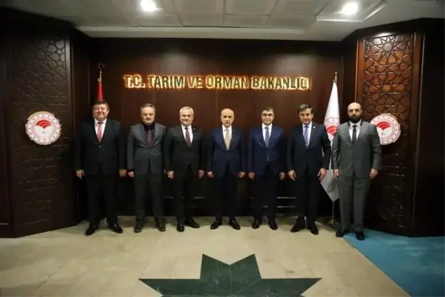 Son dakika haberi: Karabük heyetinden Tarım Bakanı'na ziyaret