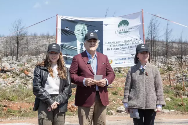 Hakan Alp anısına Bodrum'da 3 yılda 100 bin fidan toprakla buluşturulacak