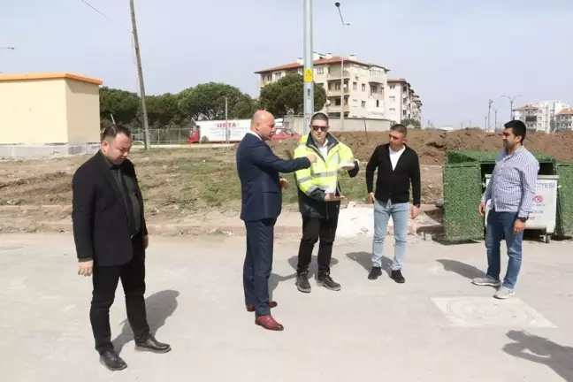 Hüseyin Eryüksel Kavşağı'nda Çalışmalar Sürüyor