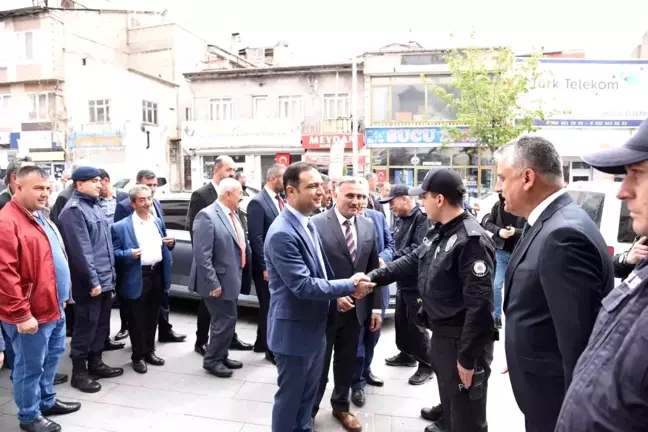 Develi'de 'birlik' bayramlaşması
