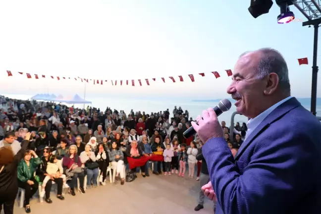Hıdırellez Ateşi Mudanya'da Yandı