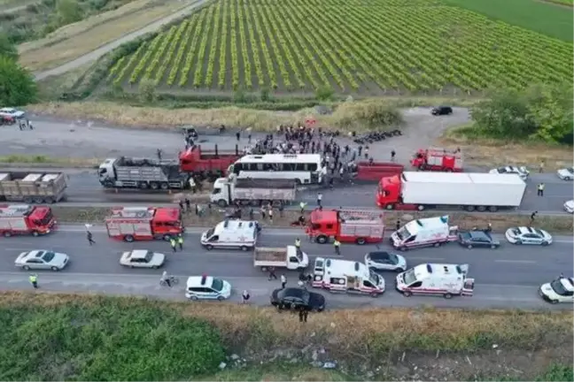 Manisa'daki kazada ölü sayısı 2'ye yükseldi
