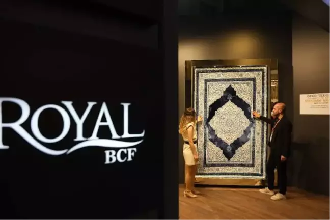 Royal Halı'nın yeni koleksiyonu Uluslararası Halı Fuarı'nda görücüye çıktı