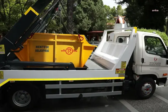 Menteşe'de Hafriyat ve Moloz Atıkları İçin Özel Araç