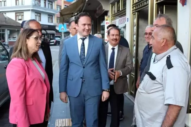 Bartın Valisi Nurtaç Arslan Ulus'u ziyaret etti