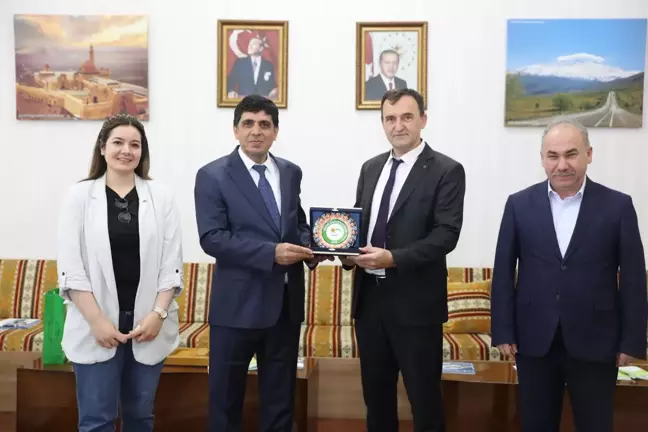Bosna Hersek, Ürdün ve Filistinli Akademisyenlerden Rektör Alma'ya Ziyaret