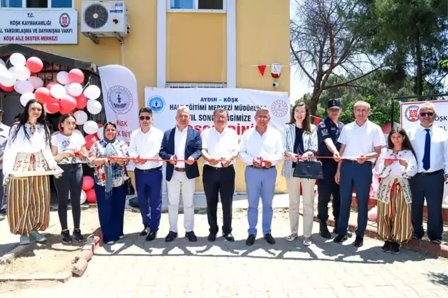 Köşk Aile Destek Merkezi'nde yıl sonu sergisi