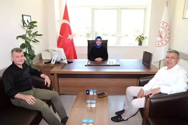 Başkan Güler, yeni başhekim ile görüştü