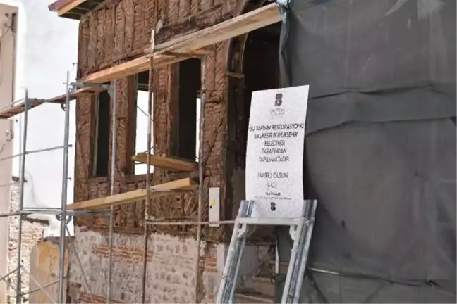 Balıkesir'de tarihi binaların restorasyonu tamamlanıyor