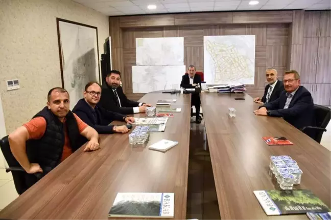 Karabük Gazeteciler Cemiyeti'nden Başkan Vergili'ye ziyaret