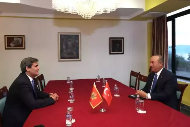 Çavuşoğlu'ndan Kuzey Makedonya'da üst düzey temaslar