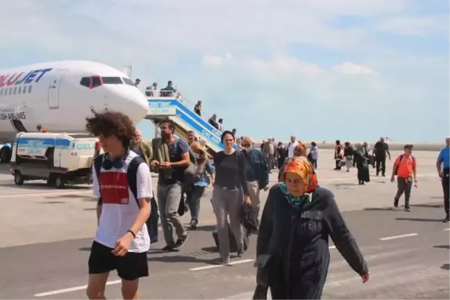 Rize-Artvin Havalimanı'nı 1 ayda, 48 bin yolcu kullandı