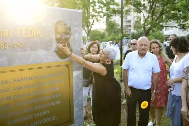 Muratpaşa'da Korkmaz Tedik Barış Parkı Açıldı