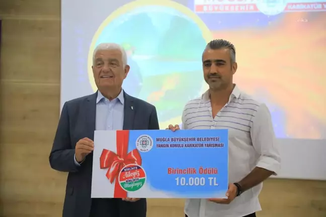Muğla Büyükşehir Belediyesi Karikatür Yarışması'nda Ödüller Sahiplerini Buldu