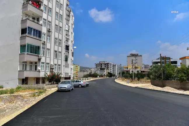 Mersin Büyükşehir, Silifke'ye Sıcak Asfalt Çalışması Yaptı
