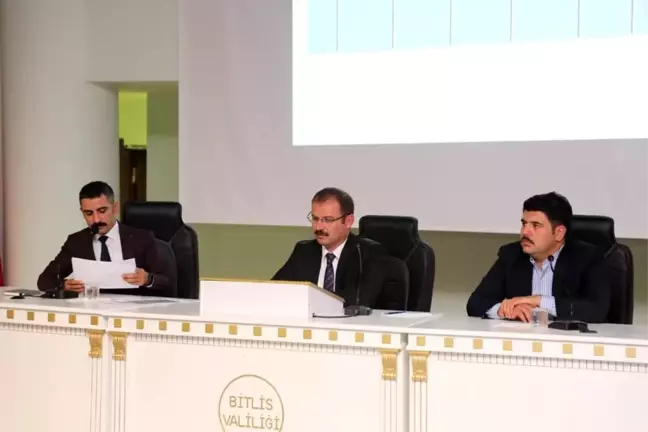 Bitlis'te 'İl Koordinasyon Kurulu Toplantısı' yapıldı