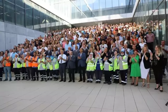 Tekirdağ haberi: Tekirdağ Büyükşehir Belediyesi ve Teski Yeni Hizmet Binasında Mesaisine Başladı