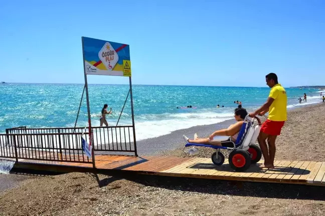 Manavgat'ta engelli vatandaşlara