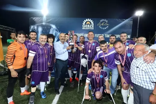 Gebze Belediyesi Ampute Futbol Takımı, 1. Lig'e yükseldi