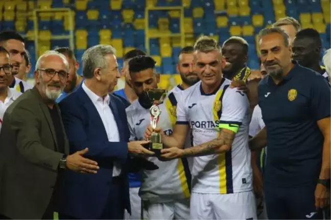 Ankara haberi: 55'inci TSYD Ankara Kupası'nın sahibi Ankaragücü