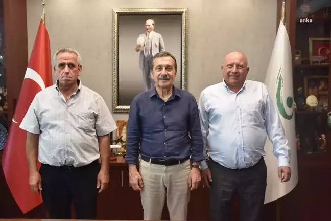 Eskişehir haber... CHP Mihalgazi İlçe Başkanı'ndan Başkan Ataç'a Ziyaret