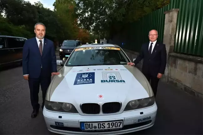 Bursa spor: 'Tuna'dan Orhun'a İpek Yolu Rallisi' Bursa'da