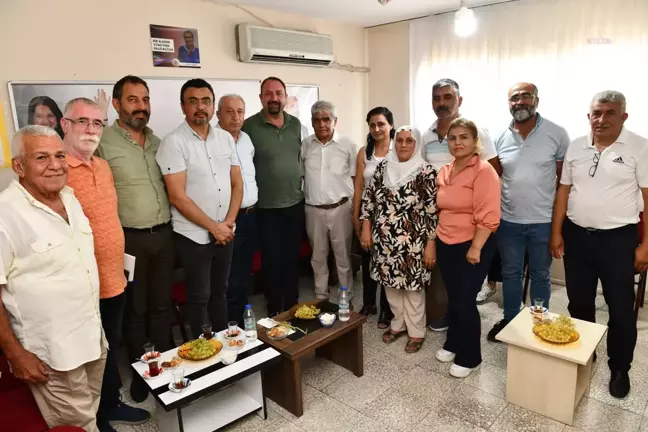 İzmir haber | Çiğli Belediye Başkanı Gümrükçü'den Siyasi Parti Temsilcilerine Ziyaret
