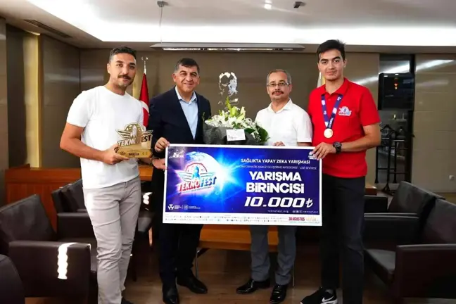 Şampiyondan Başkan Fadıloğlu'na ziyaret