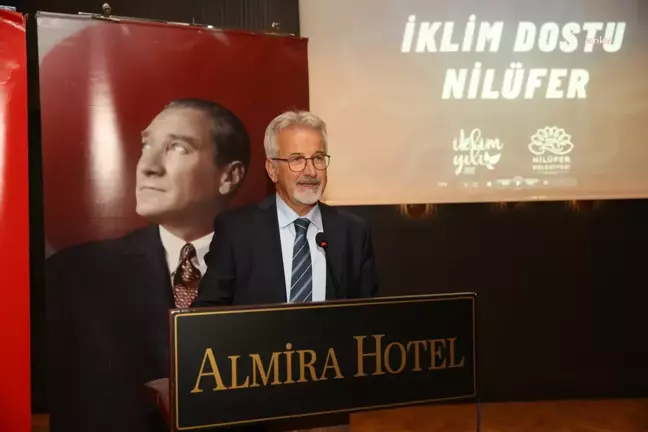 Bursa haber! Nilüfer Belediye Başkanı Erdem'den İklim Değişikliğiyle Mücadele Çağrısı