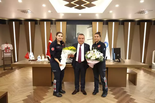Son dakika haber | Muhittin Böcek, İtfaiye Haftası'nı Kutladı