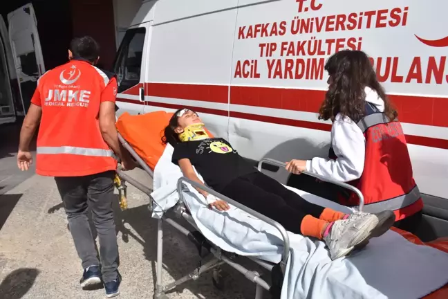 Kars gündem haberi... Kars'ta depreme hazırlık tatbikatı yapıldı