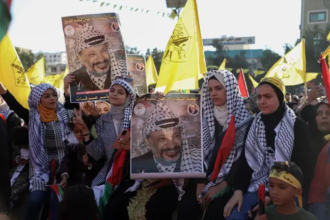 Filistin Lideri Yaser Arafat Ölümünün 18'inci Yılında Anıldı