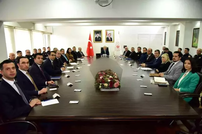 Zonguldak'ta seçim güvenliği toplantısı yapıldı