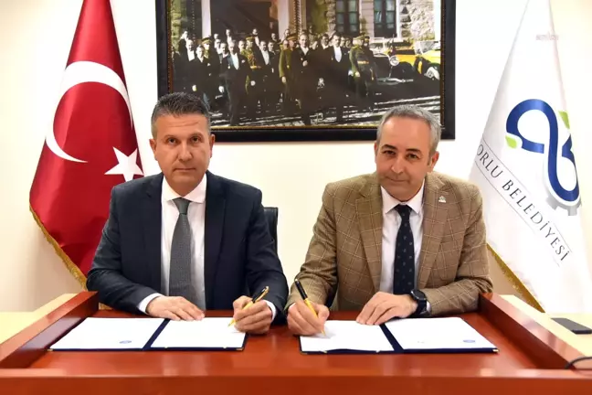 Çorlu Belediyesi ile Namık Kemal Üniversitesi'nden Kültür ve Sanatta İş Birliği Protokolü