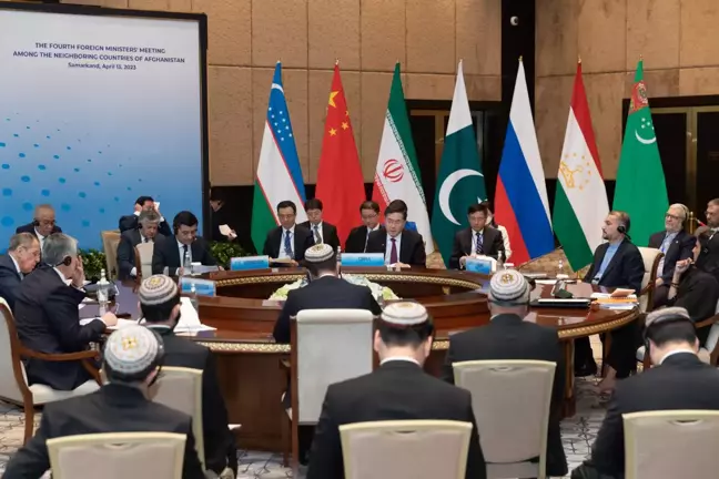 Afganistan'a Komşu Ülkelerin Dışişleri Bakanları Toplantısı Semerkant'ta Gerçekleşti