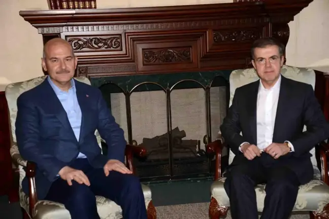 İçişleri Bakanı Süleyman Soylu'dan İhlas Holding'e ziyaret