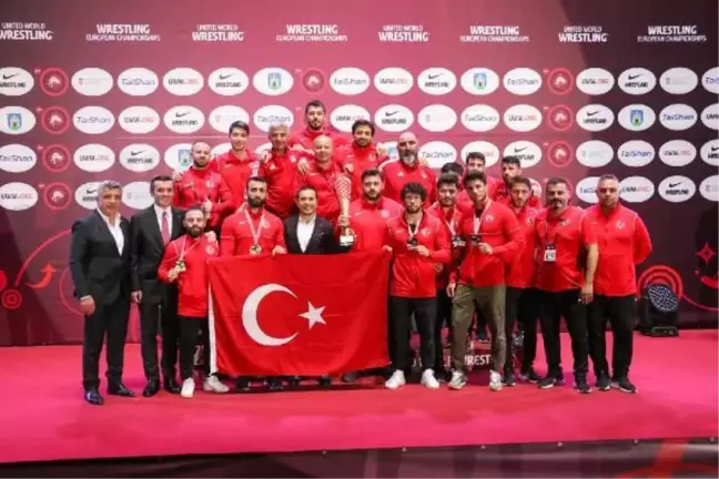 Türkiye, Büyükler Avrupa Güreş Şampiyonası'nda 17 madalya kazandı