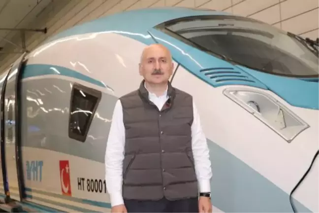 Bakan Karaismailoğlu: Yarın, Ankara-Sivas Hızlı Tren Hattı'nı açıyoruz