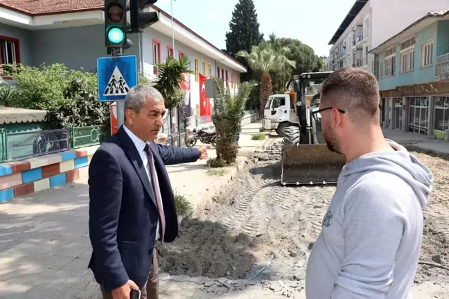 Başkan Kaplan'dan yol yapım çalışmalarına yakın takip