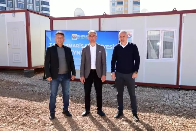 Marmaris Belediyesi'nden Malatya'ya konteyner desteği